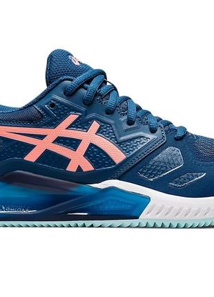 Кроссовки Asics Gel-Challenger 13 clay синий (38) 7 1042A165-4...