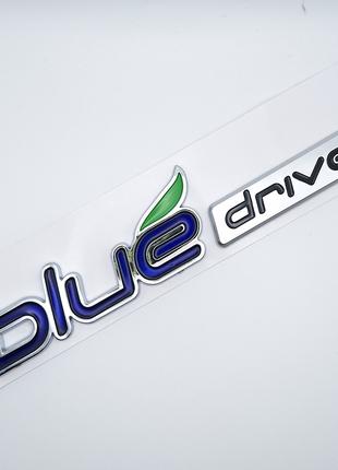 Эмблема надпись blue drive, Hyundai