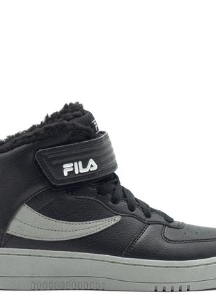 Ботинки детские FILA FIL HIGH FUR 104905-99 Черно-серый