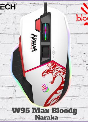 Мишка ігрова A4Tech W95 Max Bloody (Naraka) Activated RGB 1200...