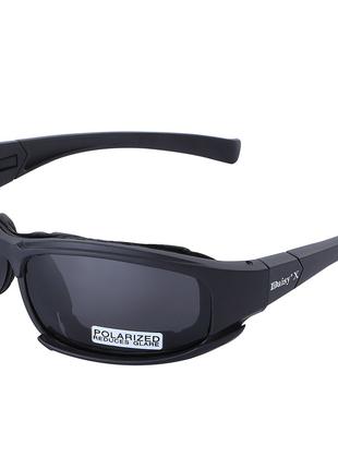 Тактичні спортивні окуляри Daisy X7 (4 змінні лінзи) + чохол, ...