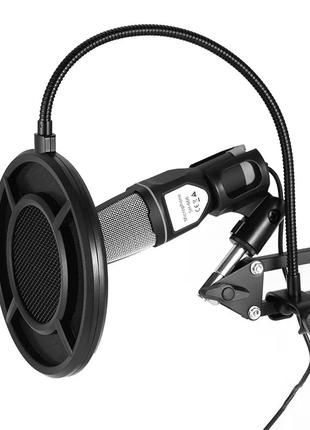 Поп-фильтр для микрофона (металлический) Yanmai PS-1, Gp2, хор...