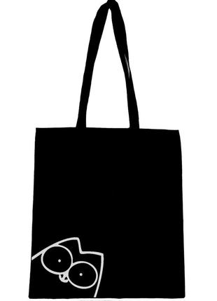 Еко сумка шопер шоппер торба з принтом " кіт саймон"