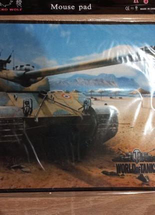 Килимок для мишки World of Tanks в пустелі.