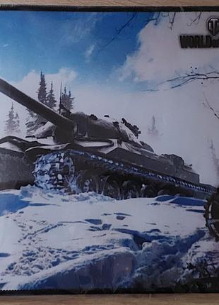 Килимок для мишки World of Tanks зима.