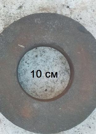 Камень точильный шлифовальный круглый Ø 21 см СССР