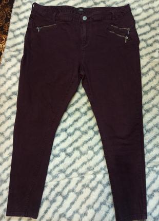 Стильні стрейтчиві джинси великого розміру F&F