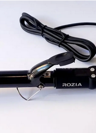 Плойка ROZIA HR-772-25 25мм чорна з регулятором температури