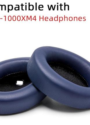 Оригінальні амбушури для навушників Sony WH-1000XM4 Колір Сині...