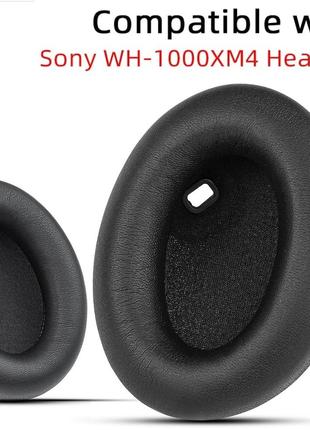 Оригінальні амбушури для навушників Sony WH-1000XM4 Колір Чорн...