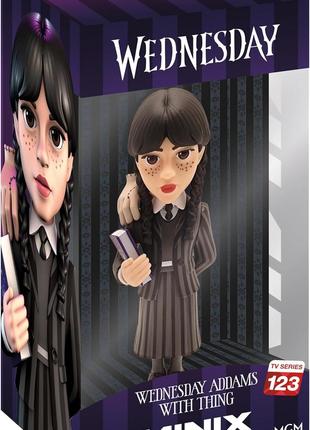 Фигурка Wednesday Addams Bandai Minix Семейка Аддамс Уэнсдей А...