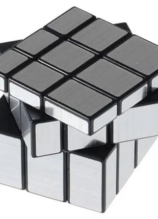 Зеркальный кубик рубика 3х3 silver YJ Mirror Cube
