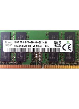 Модуль памяти SoDIMM DDR4 16GB PC4-21300 2666 MHz SK Hynix (HM...