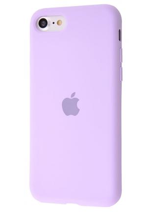 Чехол Silicone Case Full iPhone 7/8/SE 2 lilac