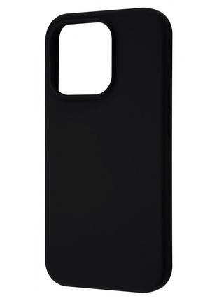 Чехол WAVE Full Silicone Cover iPhone 15 black
