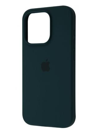 Чехол Silicone Case Full iPhone 15 Pro clover