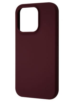 Чехол WAVE Full Silicone Cover iPhone 15 Plus plum