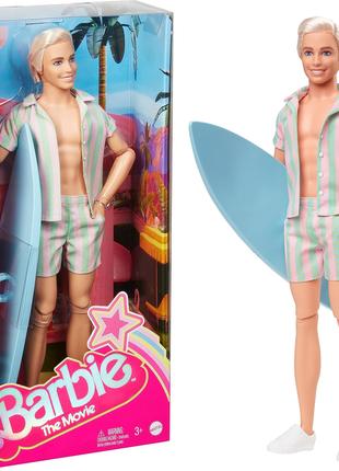 Барби Кен Раян Гослинг с доской для серфинга Barbie The Movie Ken