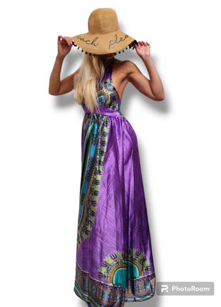 Женский сарафан в пол. длинное летнее платье