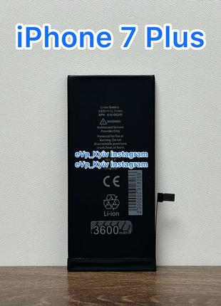 Акумулятор підсилений iPhone 7 Plus 3600 mA Original акб mA ба...