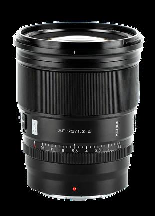 Объектив VILTROX AF 75mm 1.2 Nikon Z (AF 75/1.2 Z) (автофокусн...