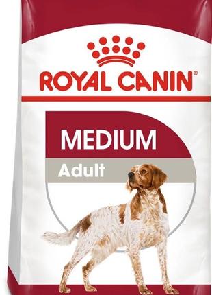 Сухой корм для взрослых собак средних пород Royal Canin Medium...
