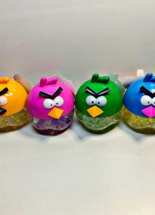 Освежитель воздуха шарики гелевые, ароматизатор "Angry Birds"