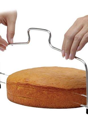 Кондитерсий нож струна, лезвие для нарезания тортов бисквита
