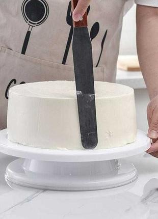 Подставка для изготовления декорирования торта поворотная 28 с...