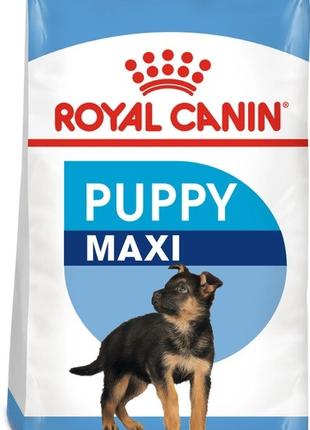 Сухой корм для щенков крупных пород Royal Canin Maxi Puppy до ...