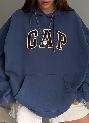 Стильный Худи Oversize «GAP» джинс