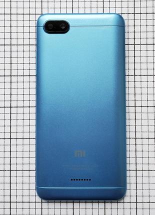 Задняя крышка Xiaomi Redmi 6A для телефона синий