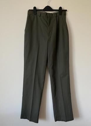 C&amp;a костюмные брюки брюки хаки прямые