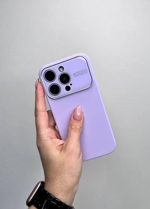 Чохол для IPhone Silicone Case AUTO FOCUS Purple
