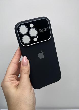 Чохол для IPhone Silicone Case AUTO FOCUS Black