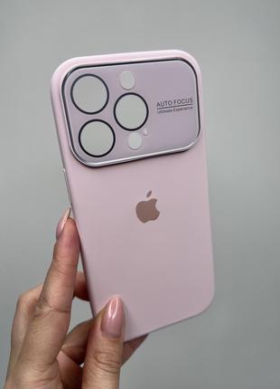 Чохол для IPhone Silicone Case AUTO FOCUS Pink Sand