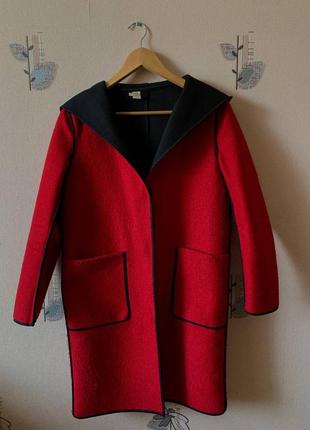 Червоне пальто розмір xs (можна на s та m).
