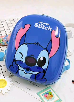 Стич Stitch Стіч набор рюкзак + попсокет + брелок