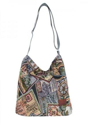 Женская сумка из гобелена. женская текстильная сумка