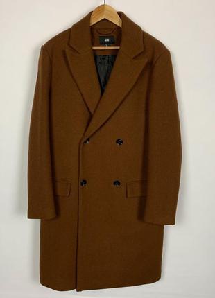 Пальто h&amp;m wool coat