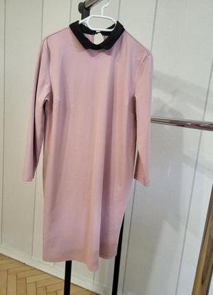 Рожева тепла сукня Mohito, сукня xl, сукня з комірцем