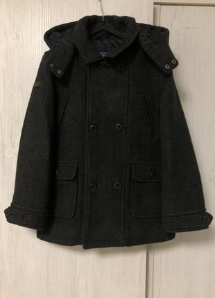 Утепленное пальто mayoral р. 128 на 8 лет.