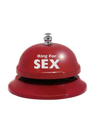 Звонок настольный Ring for sex. Maxx Shop