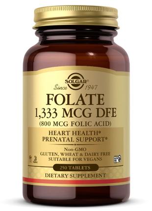 Витамины и минералы Solgar Folate 1333 mcg (Folic Acid 800 mcg...