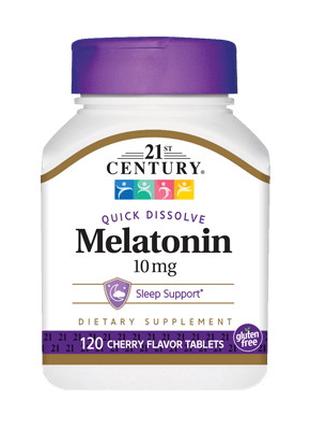 Натуральная добавка 21st Century Melatonin 10 mg, 120 таблеток
