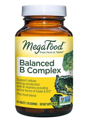 Витамины и минералы MegaFood Balanced B Complex, 90 таблеток