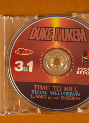 Диск для Playstation (Для чипованных приставок), игра Duke Nuk...
