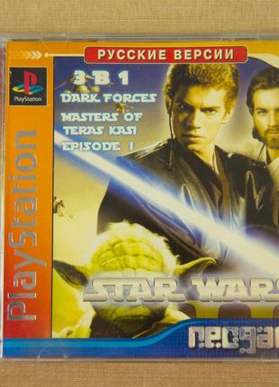 Диск для Playstation (Для чипованных приставок), игра STAR WARS