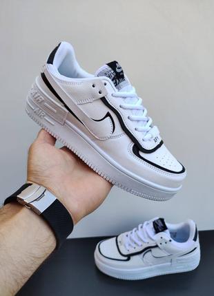 Nike Air Force 1 Shadow White Black