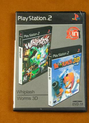 Диск для Playstation 2 (Для чипованных приставок), игры Whipla...